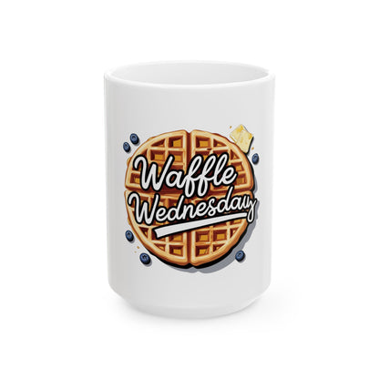 Waffle Wednesday // Ceramic Mug, (11oz, 15oz)