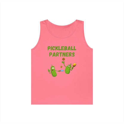 Pickleball Partners 1 // Unisex Heavy Cotton Tank Top