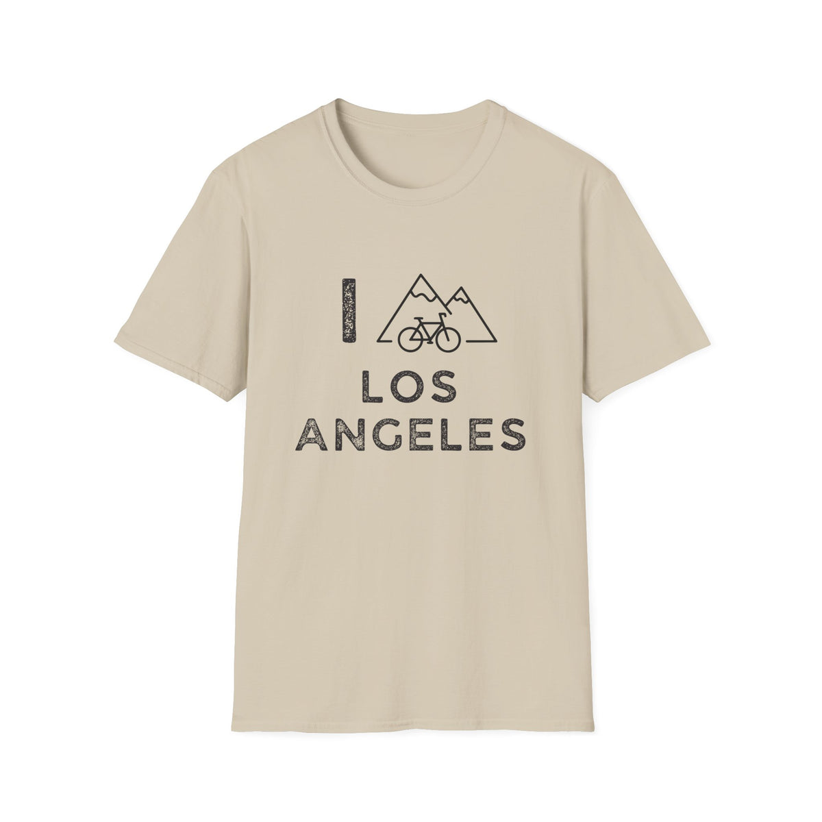 I (Mountain) Bike Los Angeles // Unisex Softstyle T-Shirt