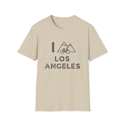I (Mountain) Bike Los Angeles // Unisex Softstyle T-Shirt