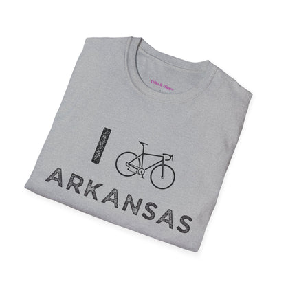 I (Road) Bike Arkansas // Unisex Softstyle T-Shirt