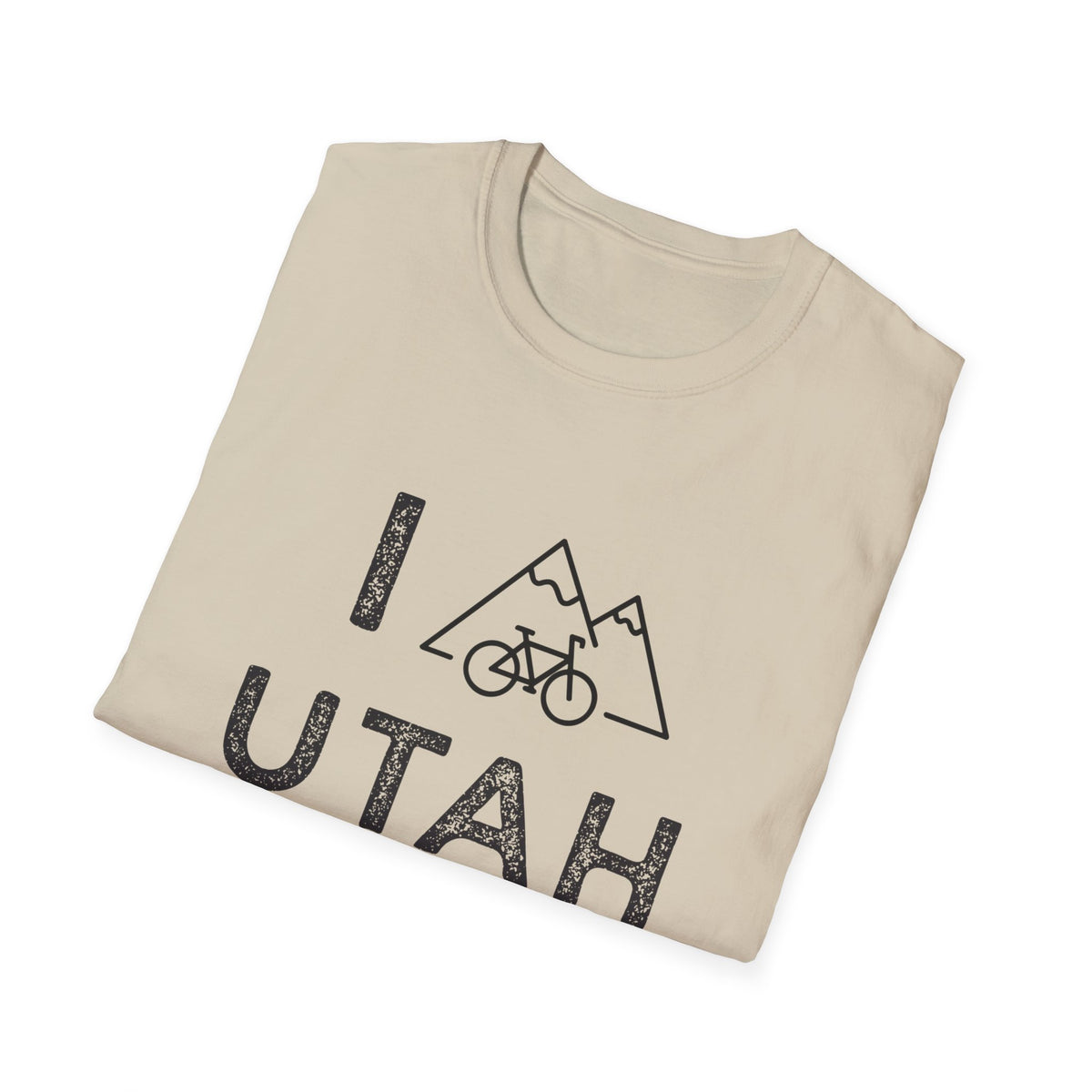 I (Mountain) Bike Utah // Unisex Softstyle T-Shirt