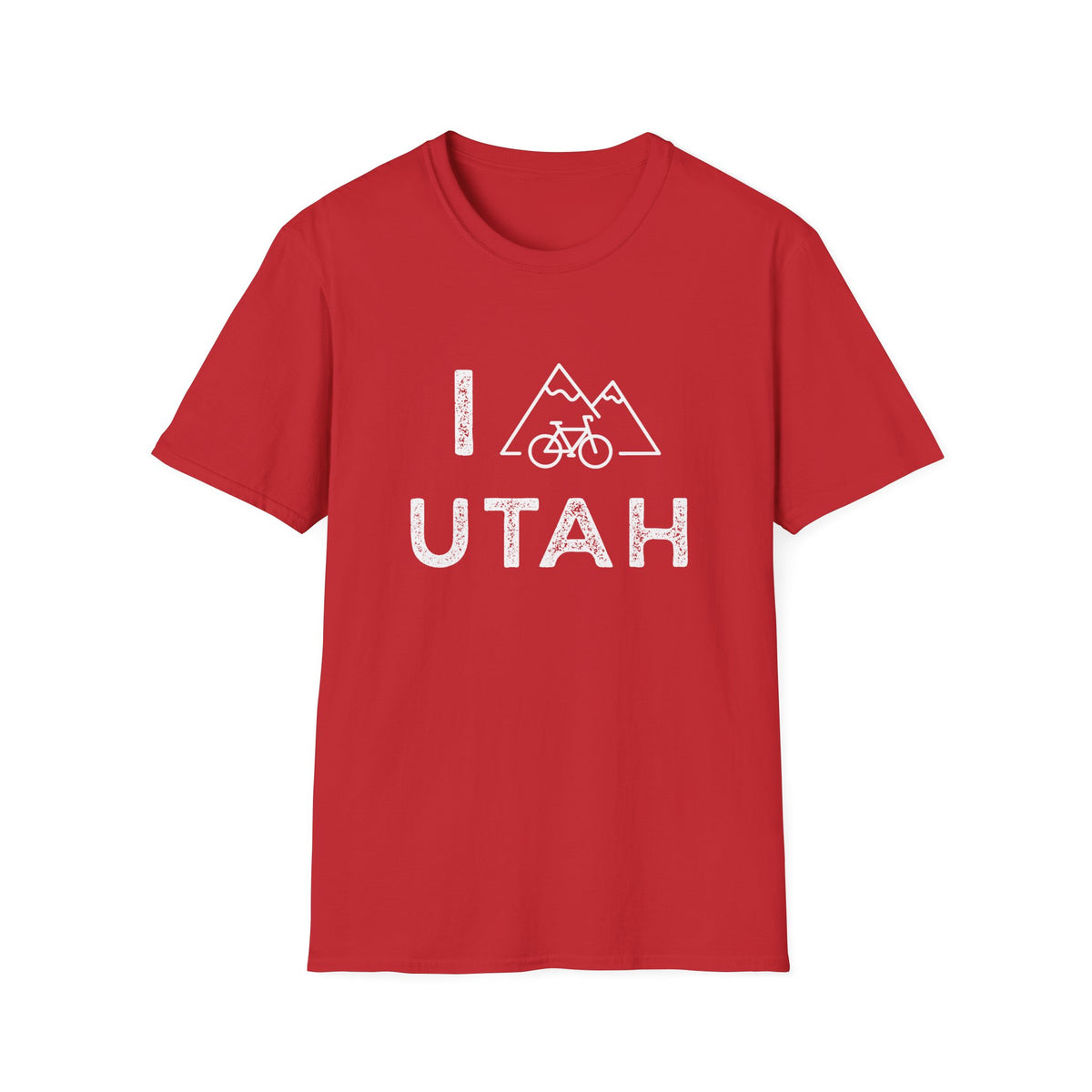 I (Mountain) Bike Utah // Unisex Softstyle T-Shirt