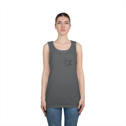 Nature is Magic - Pocket Placement // Unisex Heavy Cotton Tank Top -  Design for Outdoor Lovers