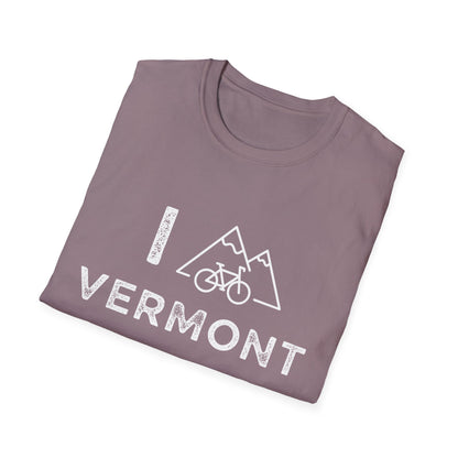 I (Mountain) Bike Vermont // Unisex Softstyle T-Shirt