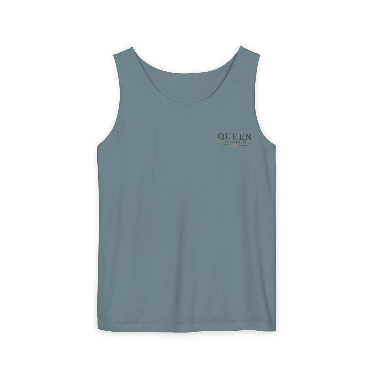 Pickleball - Queen of the Court - Vintage Playing Card - Tank Top — Graphic Tank