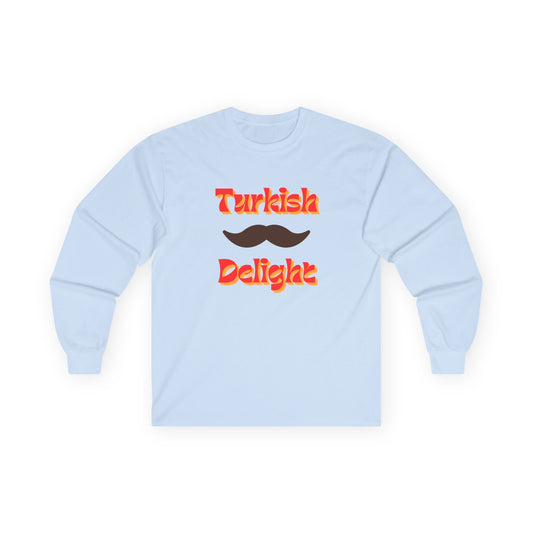 Turkish Delight // Long Sleeve Tee - Fun Unisex Shirt for Food Lovers