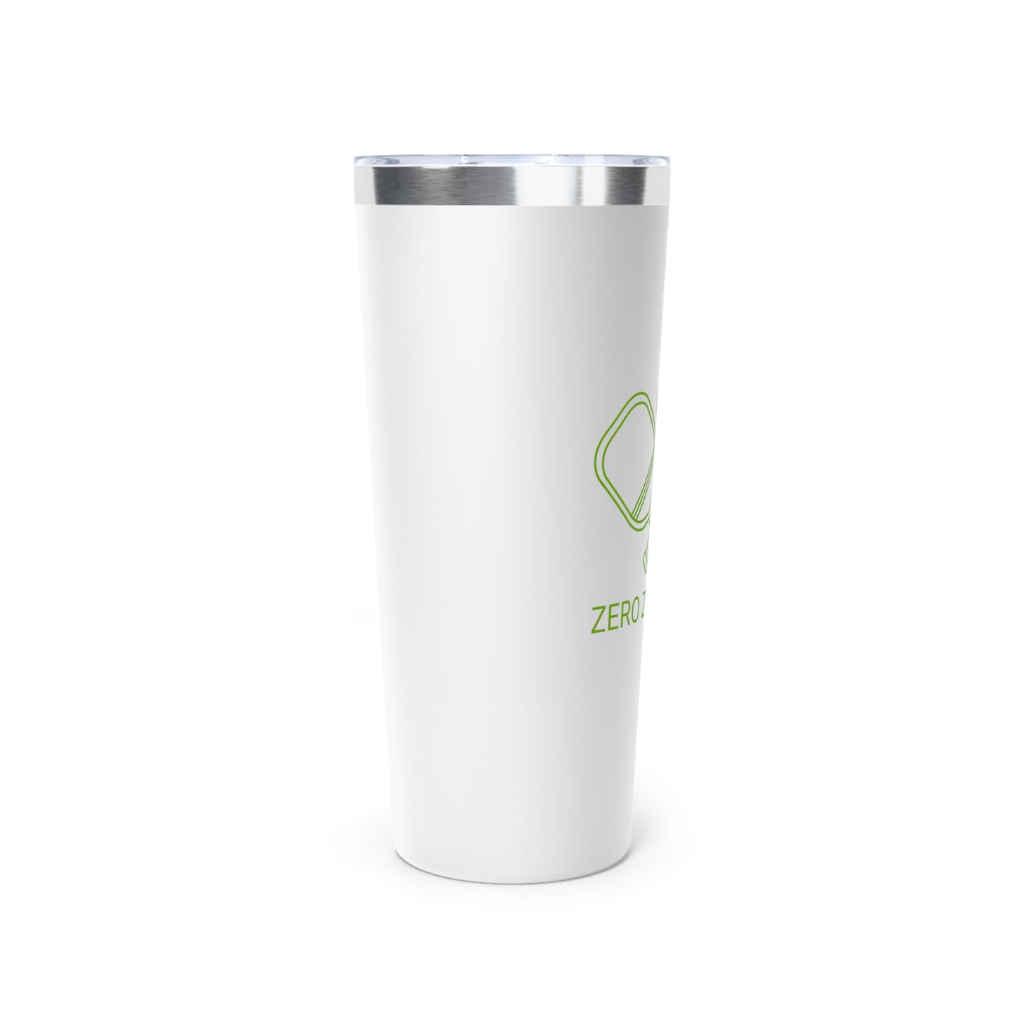 Zero Zero Two Pickleball // Copper Vacuum Insulated Tumbler, 22oz - Blue Text