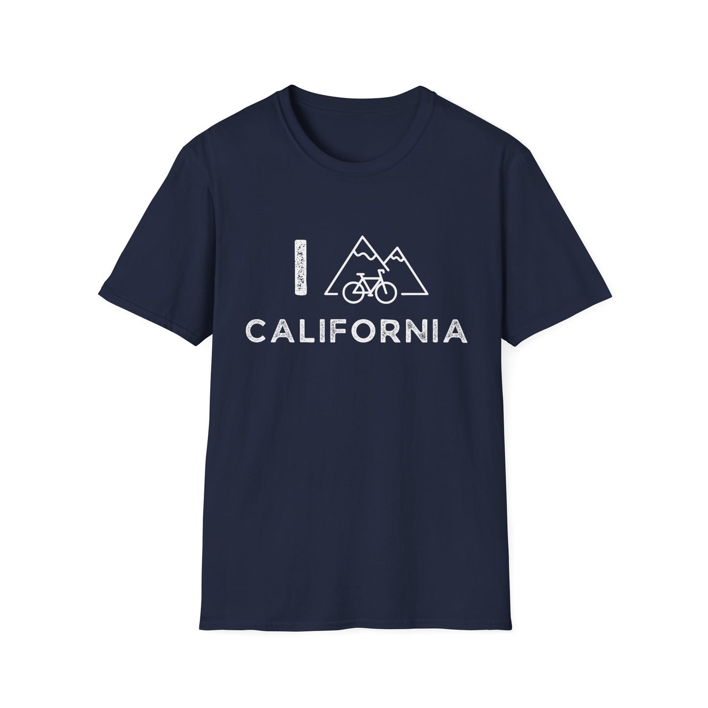 I (Mountain) Bike California // Unisex Softstyle T-Shirt