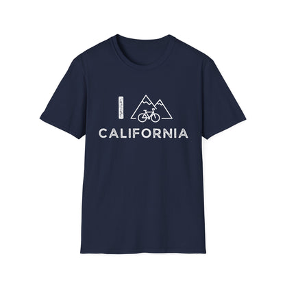 I (Mountain) Bike California // Unisex Softstyle T-Shirt