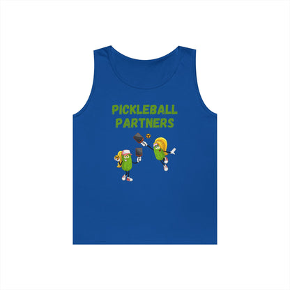 Pickleball Partners 3 // Unisex Heavy Cotton Tank Top