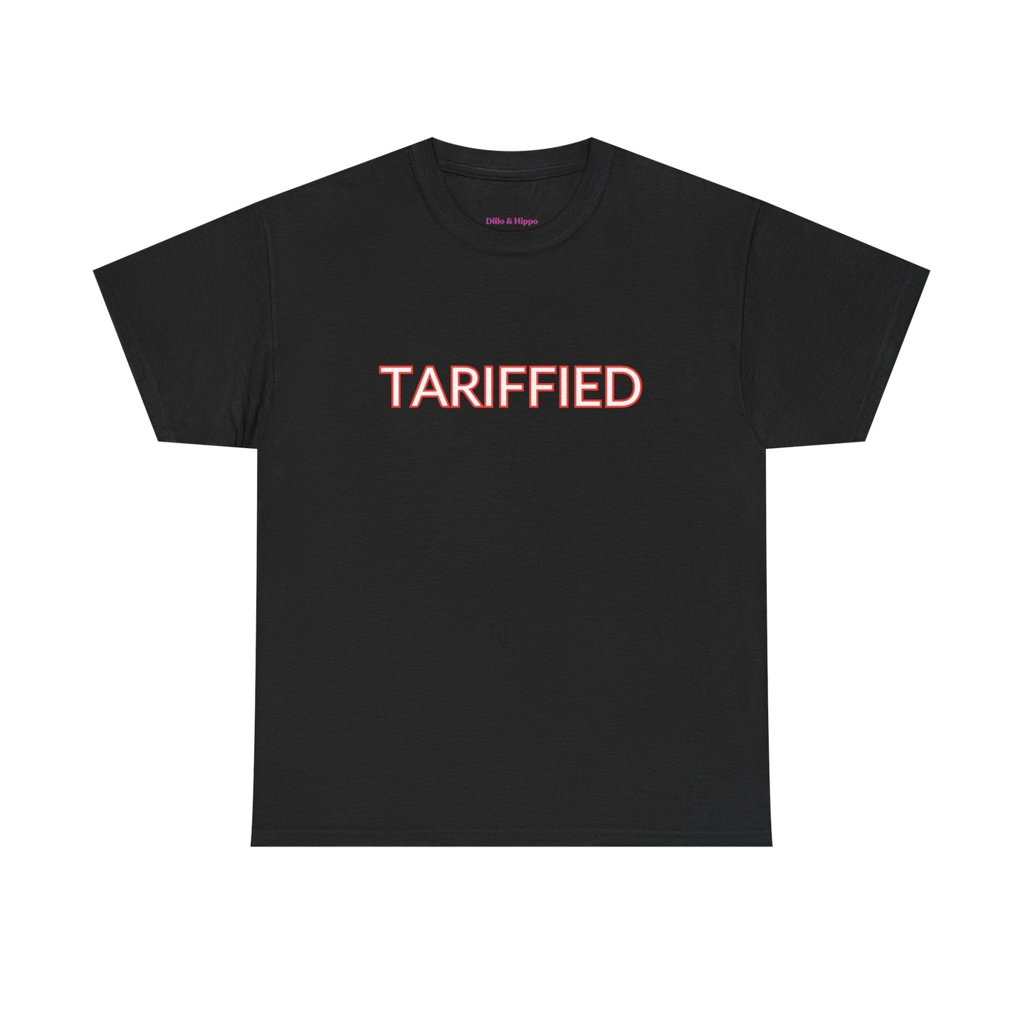 Tarrified // Unisex Heavy Cotton Tee - Scary Economy Statement Shirt