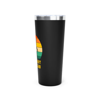 Barefoot Run Club // Copper Vacuum Insulated Tumbler, 22oz - Blue Text