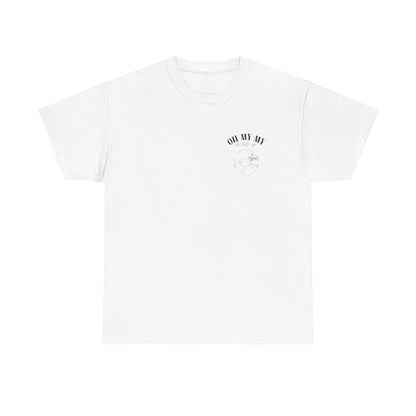 Oh My My Vintage Vinyl Graphic - Pocket Placement // Unisex Heavy Cotton Tee - Perfect for Music Lovers