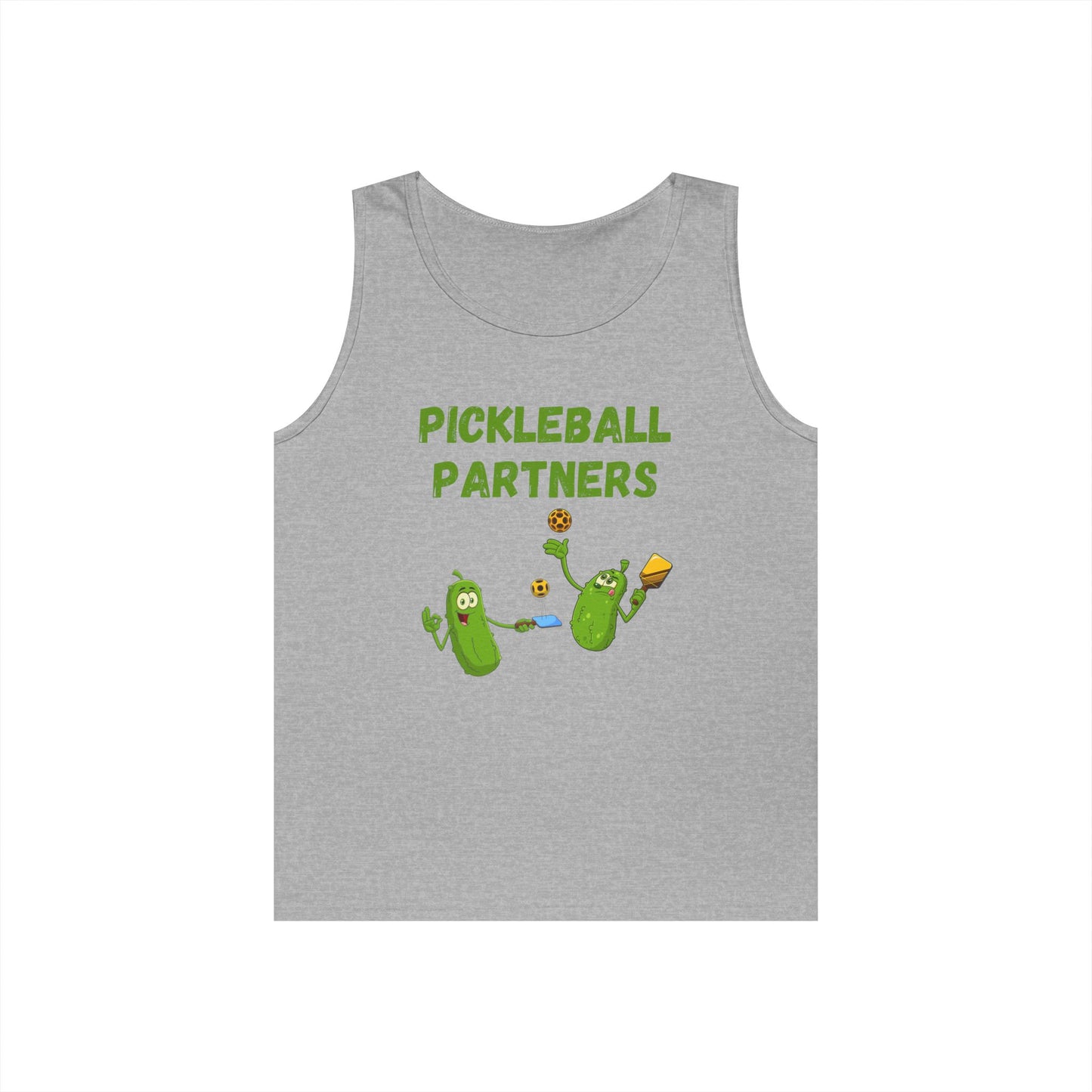 Pickleball Partners 1 // Unisex Heavy Cotton Tank Top