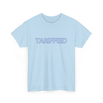 Tarrified // Unisex Heavy Cotton Tee - Scary Economy Statement Shirt