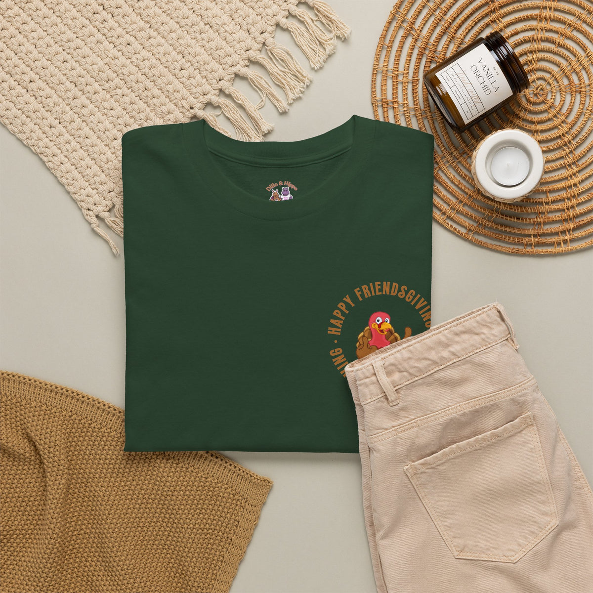 Happy Friendsgiving with My Favorite Turkeys // Unisex Jersey Short Sleeve Tee