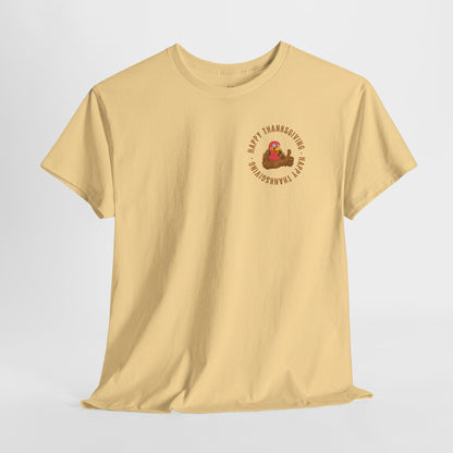 Thanksgiving with My Favorite Turkeys // Unisex Jersey Short Sleeve Tee