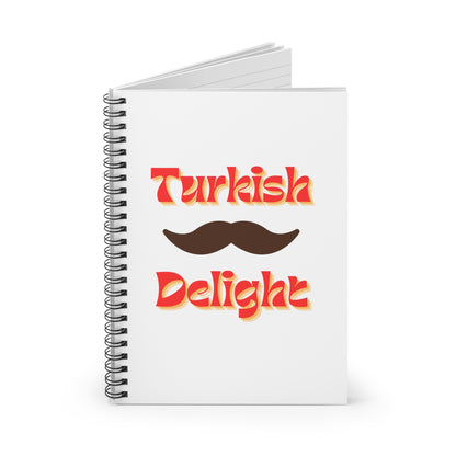 Turkish Delight // Spiral Notebook - Ruled Line