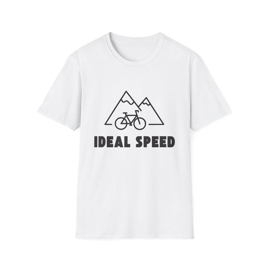 Ideal Speed (Mountain Bike) // Unisex Softstyle T-Shirt