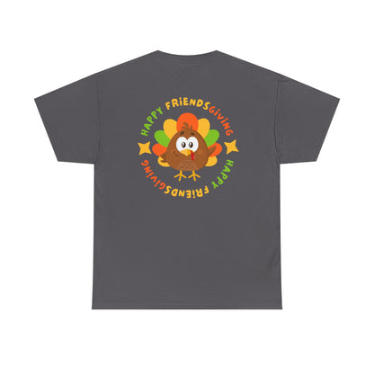 Happy Friendsgiving // Double Sided Unisex Jersey Short Sleeve Tee