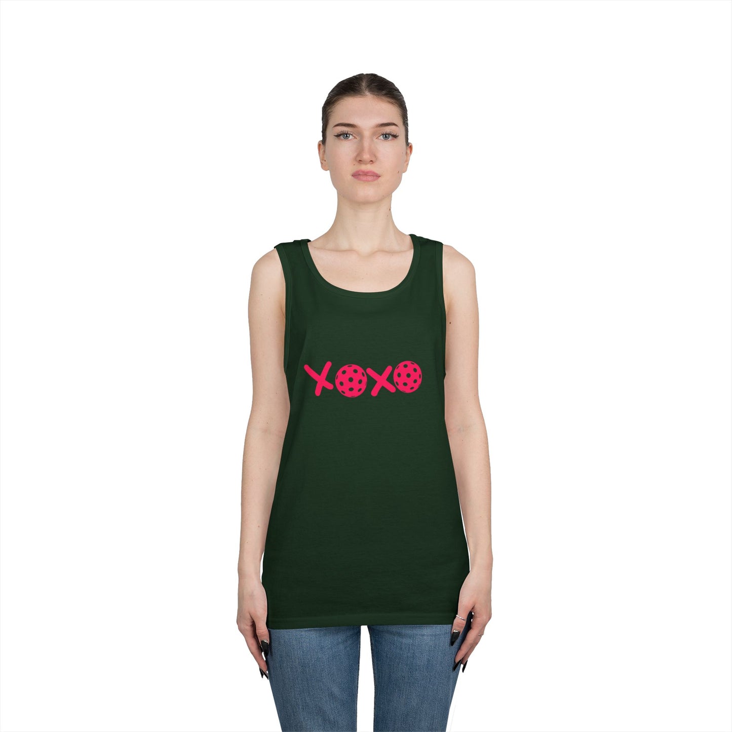XOXO Pickleball // Unisex Heavy Cotton Tank Top