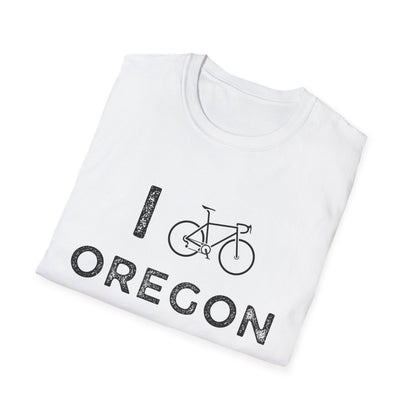 I (Road) Bike Oregon // Unisex Softstyle T-Shirt