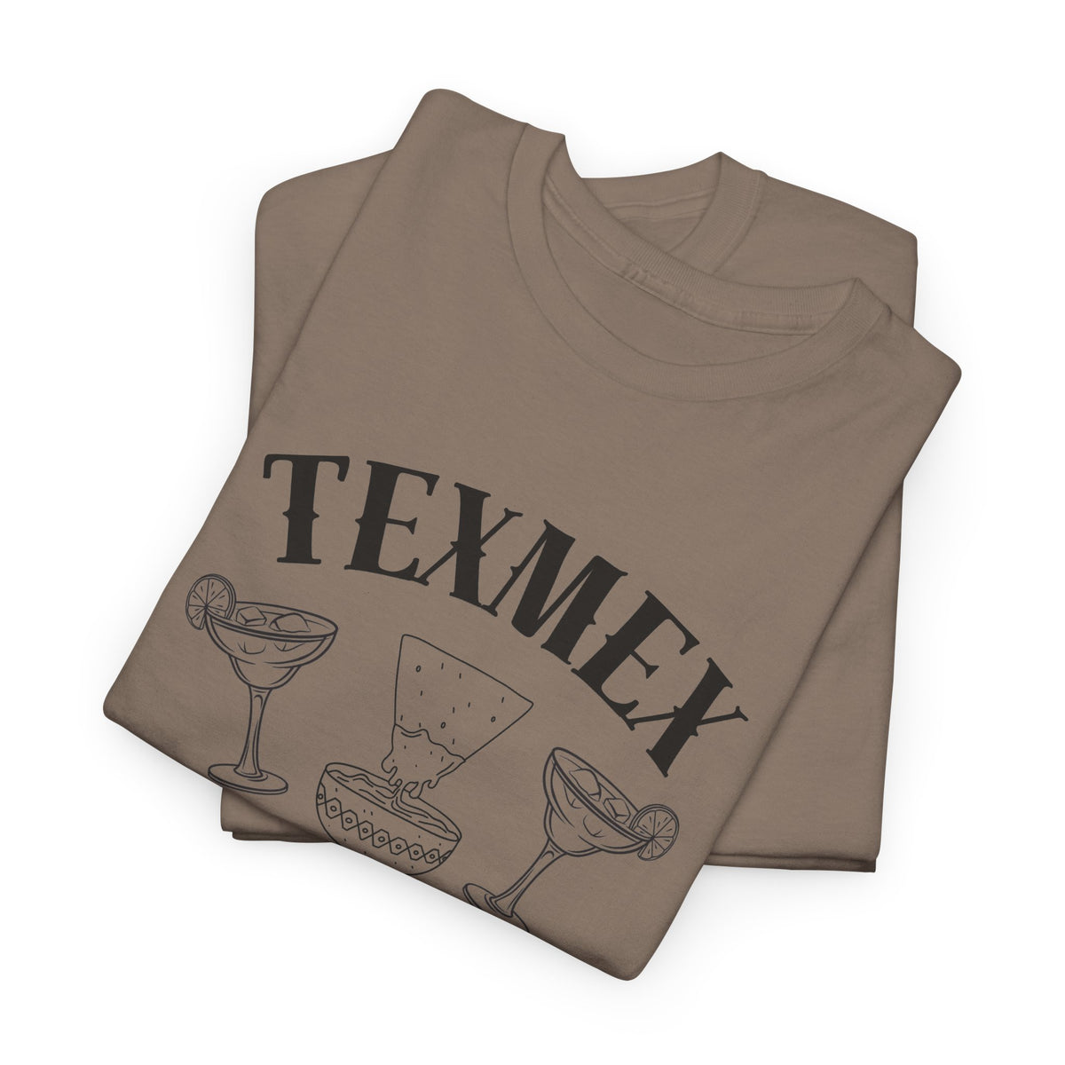 Tex-Mex Forever - Ritas & Queso // Unisex Heavy Cotton Tee - Fun Casual T-Shirt for Food Lovers
