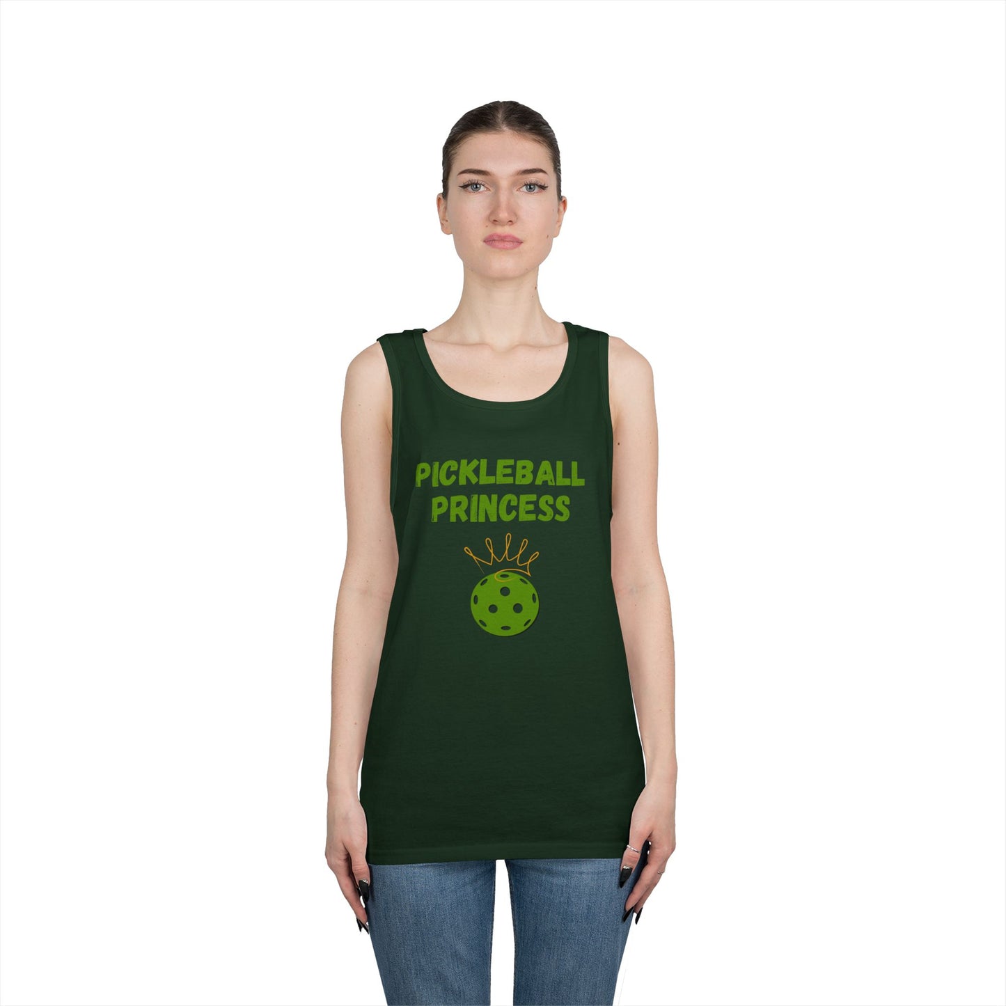 Pickleball Princess // Unisex Heavy Cotton Tank Top