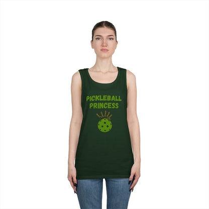 Pickleball Princess // Unisex Heavy Cotton Tank Top