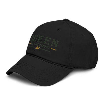 Queen of the Court Washed Baseball Cap — Pickleball or Tennis Player Hat