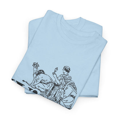 Wise Guys Unisex Heavy Cotton Tee - Stylish Graphic Tee for Casual Wear