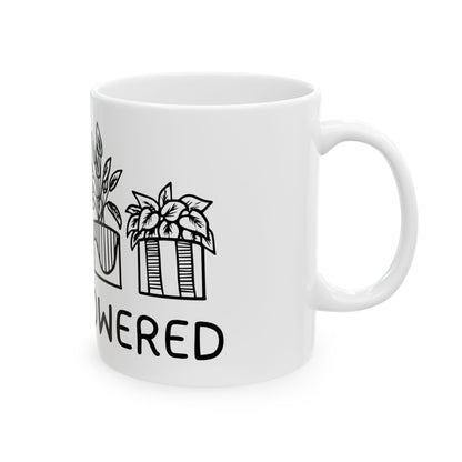 Plant Powered // Ceramic Mug, (11oz, 15oz)