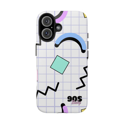 90s Baby Zig Zag and Shapes // iPhone Case