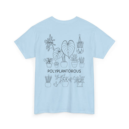 polyPLANTorous // Unisex Heavy Cotton Tee - Perfect for Everyday Comfort