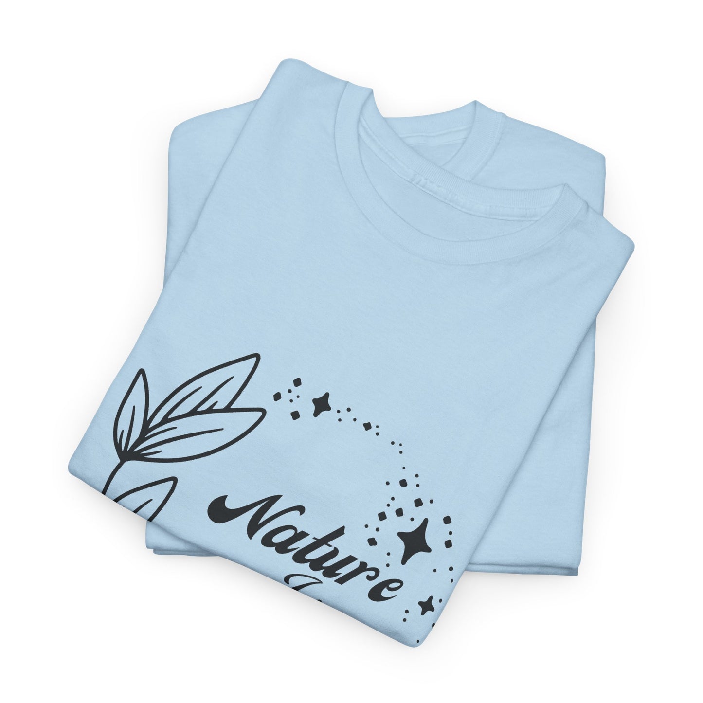 Nature is Magic // Unisex Heavy Cotton Tee - Nature-Themed Casual Wear