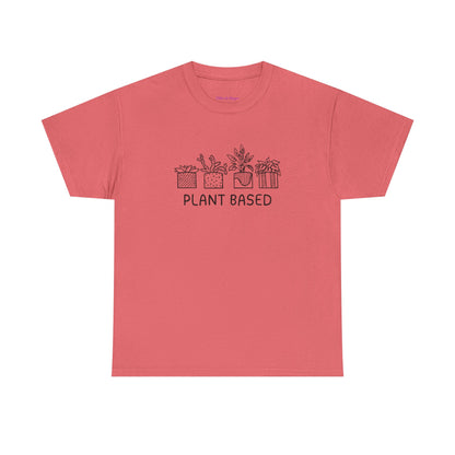 Plant Based // Unisex Heavy Cotton Tee - Perfect for Everyday Comfort
