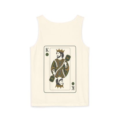 Pickleball - King of the Court - Vintage Playing Card - Tank Top — Graphic Tank