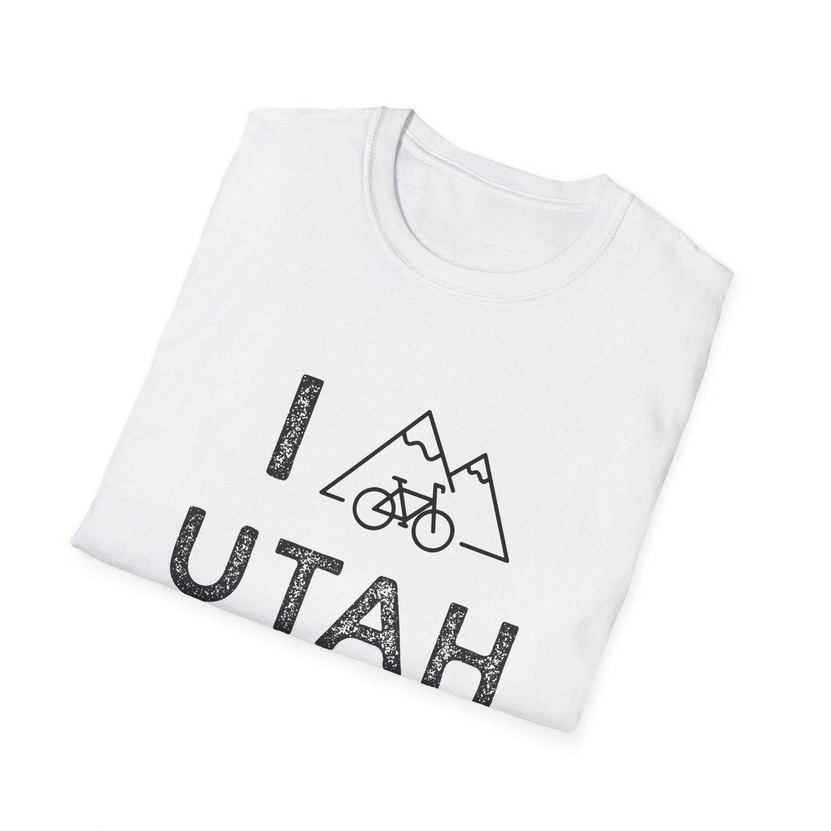I (Mountain) Bike Utah // Unisex Softstyle T-Shirt