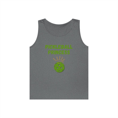 Pickleball Princess // Unisex Heavy Cotton Tank Top
