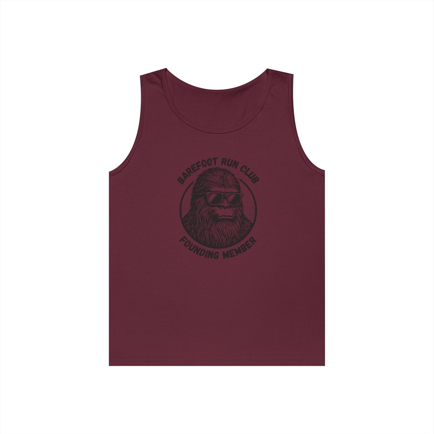 Barefoot Run Club Founding Member //  Unisex Heavy Cotton Tank Top