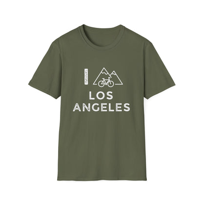 I (Mountain) Bike Los Angeles // Unisex Softstyle T-Shirt