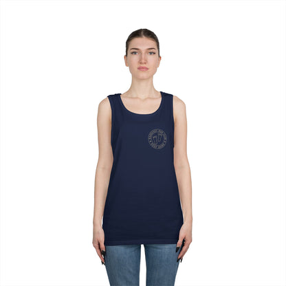 Barefoot Run Club // Bigfoot Founding Member // Double Sided Unisex Heavy Cotton Tank Top