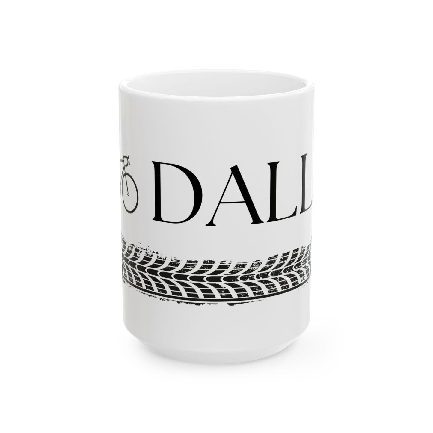 I Bike Dallas // Ceramic Mug, (11oz, 15oz)