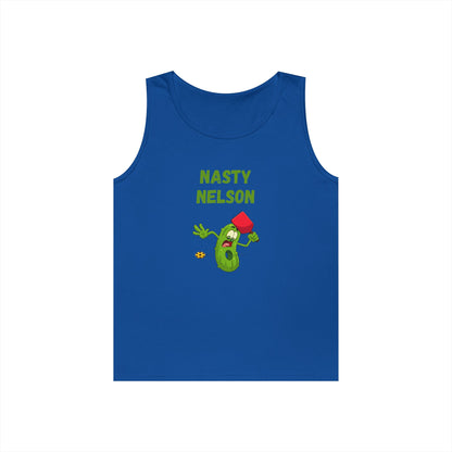 Pickleball // Nasty Nelson // Unisex Heavy Cotton Tank Top