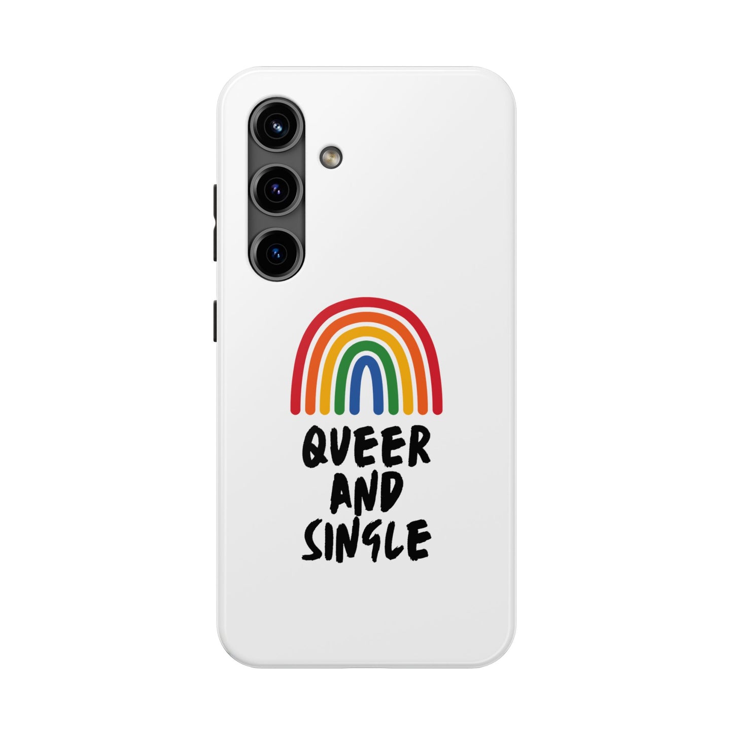 Queer and Single // Phone Case