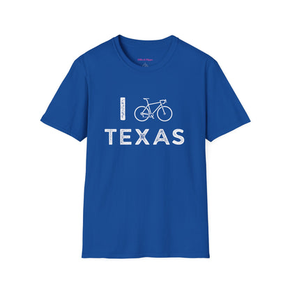 I (Road) Bike Texas // Unisex Softstyle T-Shirt