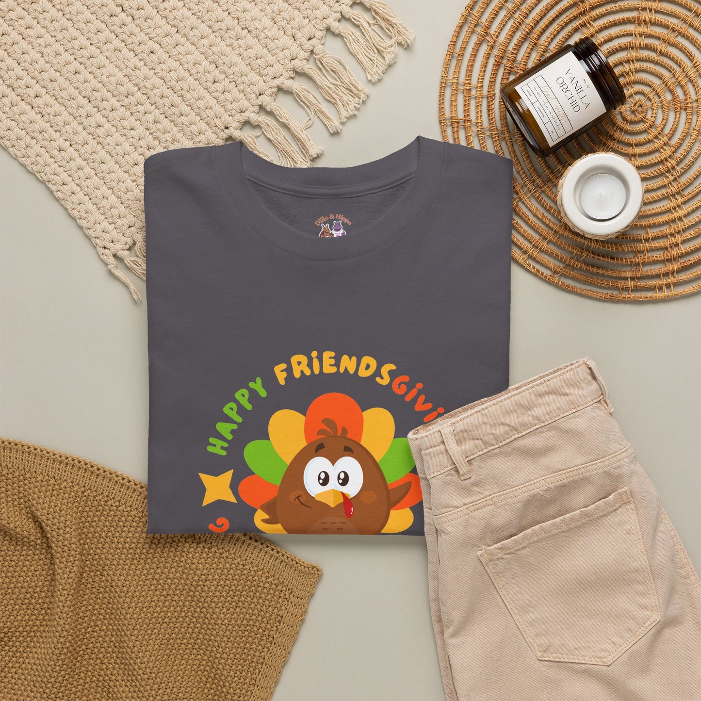 Happy Friendsgiving // Unisex Jersey Short Sleeve Tee