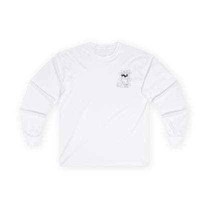 polyPLANTorous // Unisex Long Sleeve Tee - Botanical Design for Plant Lovers