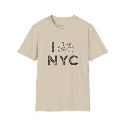 I (Road) Bike NYC // Unisex Softstyle T-Shirt